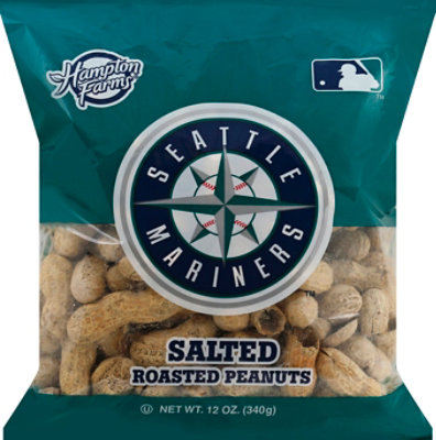 Seattle Mariners Roasted & Salted Peanuts - 12 OZ - Image 2