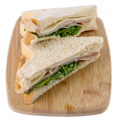 Haggen Homestyle Ham on Wheat Sandwich Made Right Here Always Fresh Ea. Albertsons