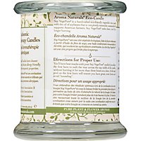 Aroma Natural Soy Peace Glass - 8.8  OZ - Image 4