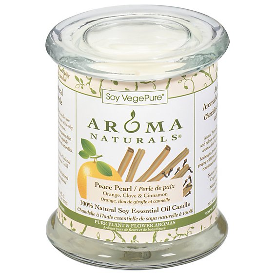 Aroma Natural Soy Peace Glass - 8.8  OZ
