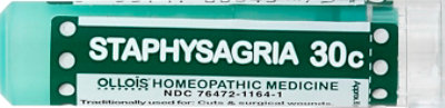 OLLOIS Homeopathic Medicine Staphysagria 30c - 80 Count - Image 1