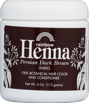 Rnbw Rsrch Clr Hair Prsn Henna Drk Brn - 4 OZ - Image 2