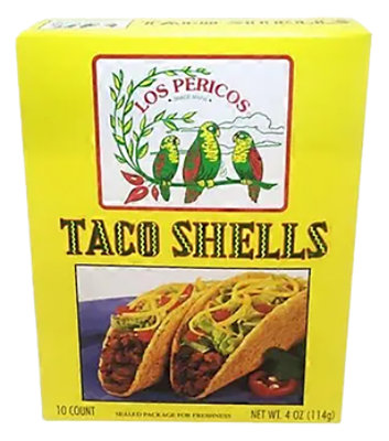 Los Pericos Taco Shells - 4 OZ - Image 1