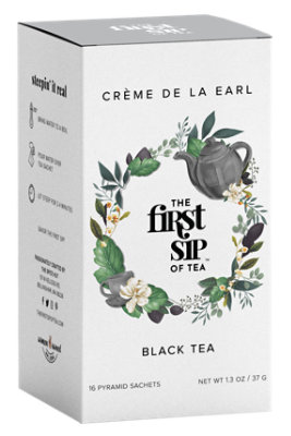 Spice Hut Crème de la Earl Black Tea Bags - 16 Count - Image 1