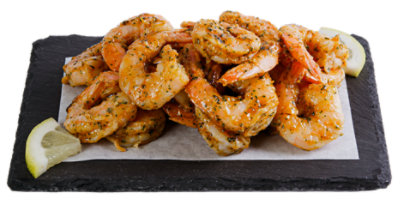 Haggen Citrus Lemon Marinated Cooked Snacking Shrimp - 1 lb. - Image 1