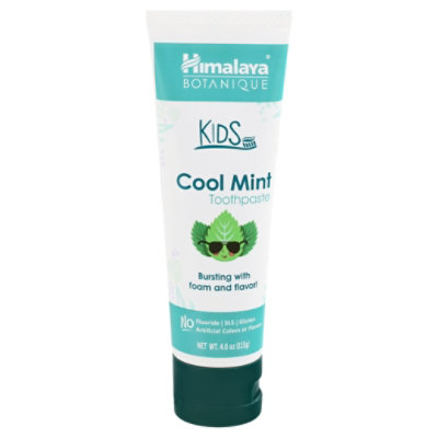Himalaya Botanique Kids Toothpaste Cool Mint - 4 OZ - Image 3