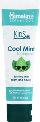 Himalaya Botanique Kids Toothpaste Cool Mint - 4 OZ - Image 2