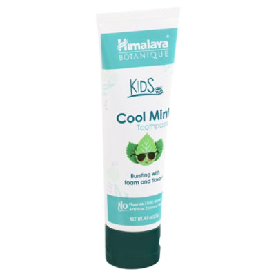 Himalaya Botanique Kids Toothpaste Cool Mint - 4 OZ - Image 1