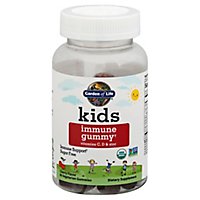 Garden Of Life Kids Dietary Supplement Gummies Immune With Vitamins C D & Zinc - 60 Count - Image 3