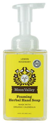 Moon Valley Lemon Rosemary Hand Soap - 8.8 FZ - Image 1