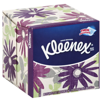 Kleenex Facial Tissue Upright White - 80 CT - Image 1