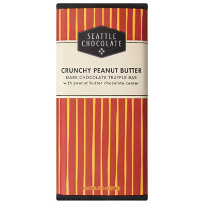 Seattle Chocolates Trfle Bar Dark Choc Perfect Peanut Butter - 2.5 OZ - Image 3