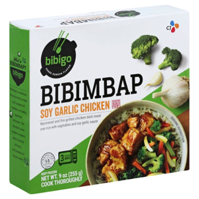 Bibigo Bibimbap Soy Garlic Chicken - 9 Oz - Image 1