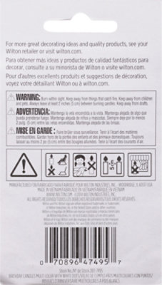 Wilton Multi Candle - 12 CT - Image 4