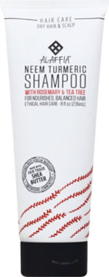 Alaffia Neem Tumeric Shampoo - 8 OZ - Image 2