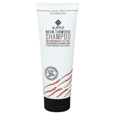 Alaffia Neem Tumeric Shampoo - 8 OZ - Image 1