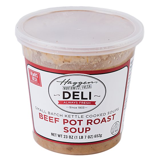 Haggen Pot Roast Soup - 23 oz.