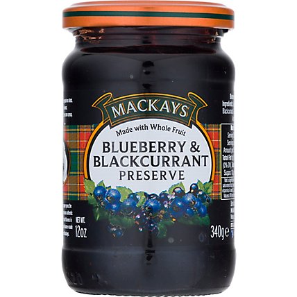 Mackay Blue/black Currant Preserves - 12 OZ - Image 2