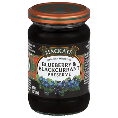 Mackay Blue/black Currant Preserves - 12 OZ - Image 1