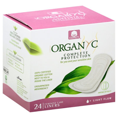 Organyc Liners Folded - 24 CT - Image 1