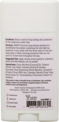 Now Foods Deodorant Rose & Ylang - 2.2 OZ - Image 5