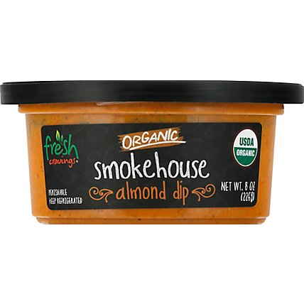 Fresh Cravings Organic Smokehouse Almond Dip - 8 OZ - Image 2