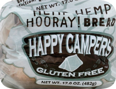 Happy Campers Gluten Free Bread Hemp Hemp Hooray Gluten Free - 17 OZ - Image 2