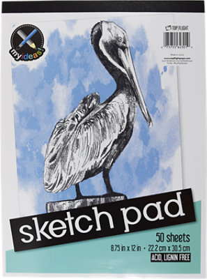 Topflight 9x12 Sketch Pad - EA - Image 1