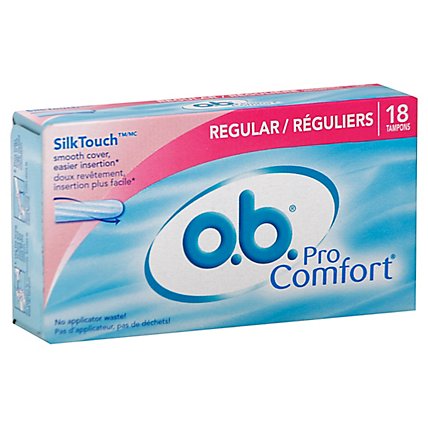 Children Center Try solely Ob Pro Comfort Tampon - 18 CT - Albertsons