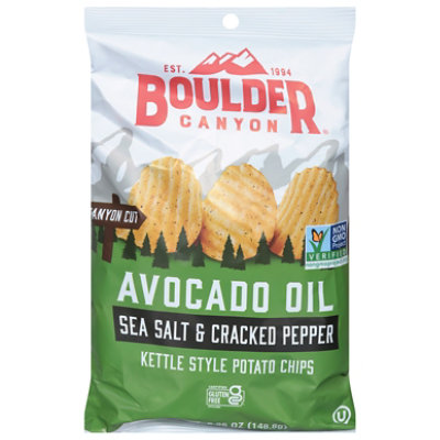 Boulder Canyon Chips Sea Salt And Cracked Pepper - 5.25 OZ - Image 3