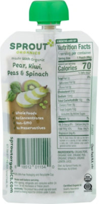 Sprout 2 Pear Kiwi Peas Spinach - 3.5 OZ - Image 6