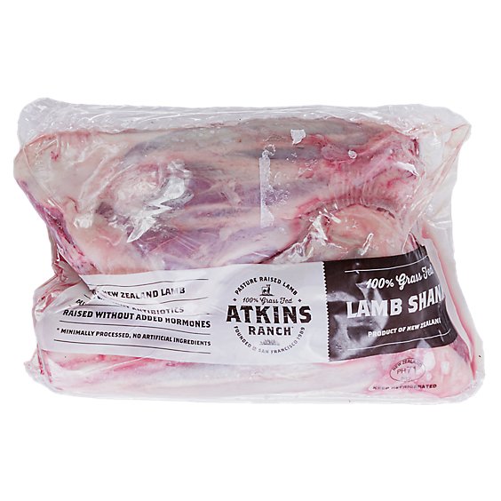 Atkins Lamb Fore Shank Grass Fed Imported - LB