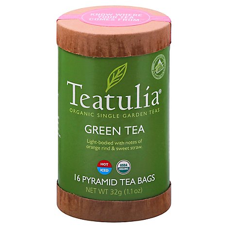 Og1 Teatulia Green Tea - 16 CT
