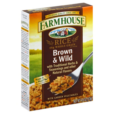 Farmhouse Brown & Wild Rice 4 OZ Safeway