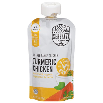 Serenity Kids Turmeric Chicken With Bone Broth - 3.5 Oz - Image 2