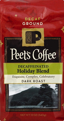 Peet's Holiday Blend Decaf Grd - 12 OZ - Image 4