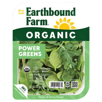 Earthbound Farm Organic Power Greens Tray - 5 Oz