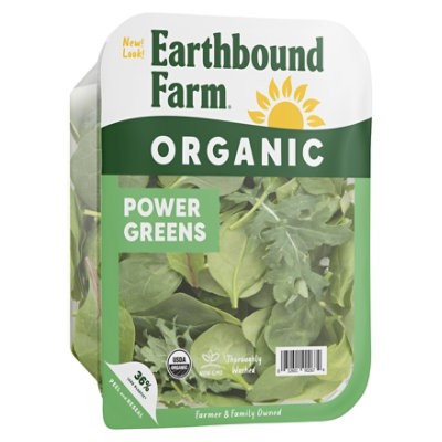 Earthbound Farm Organic Power Greens Tray - 5 Oz - jewelosco