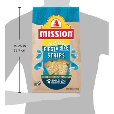 Mission Tortilla Strips - 18 OZ - Image 5