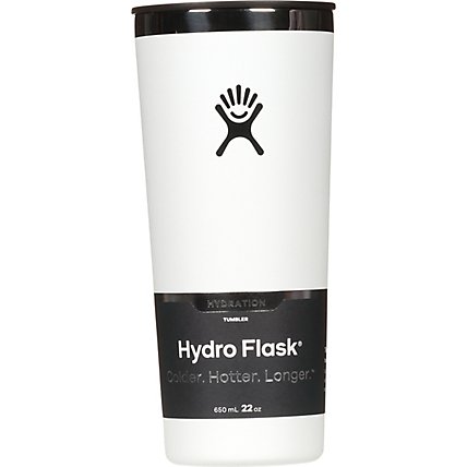Hydro Flask 22oz White Tumbler - 22 OZ - Image 2