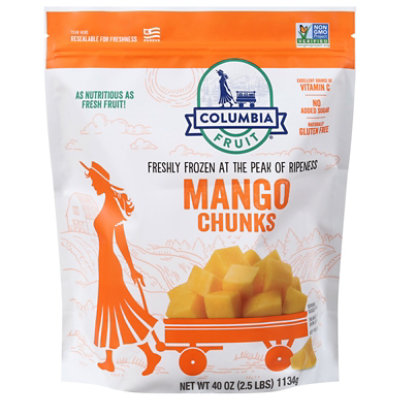 Columbia Fruit Mango Chunks - 40 OZ - Image 2