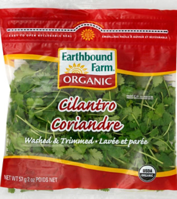 Organic Cilantro Bag Prepacked - 2 OZ - Image 2