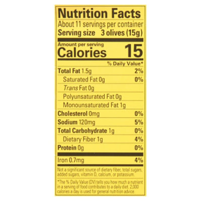 Pearls Ripe Jumbo Olives - 5.75 OZ - Image 4