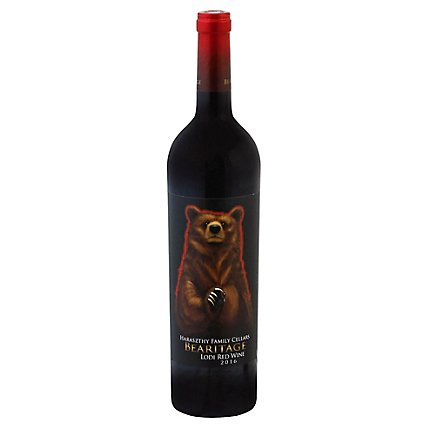 Haraszthy Bearitage Red Wine - 750 ML - Image 1