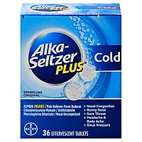 Alka-Seltzer Plus Cold Tablets - 36 Count - Image 3