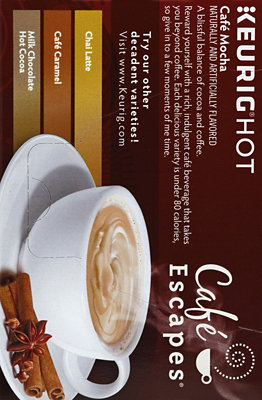Cafe Escapes K Cup Cafe Mocha - 12 CT - Image 3