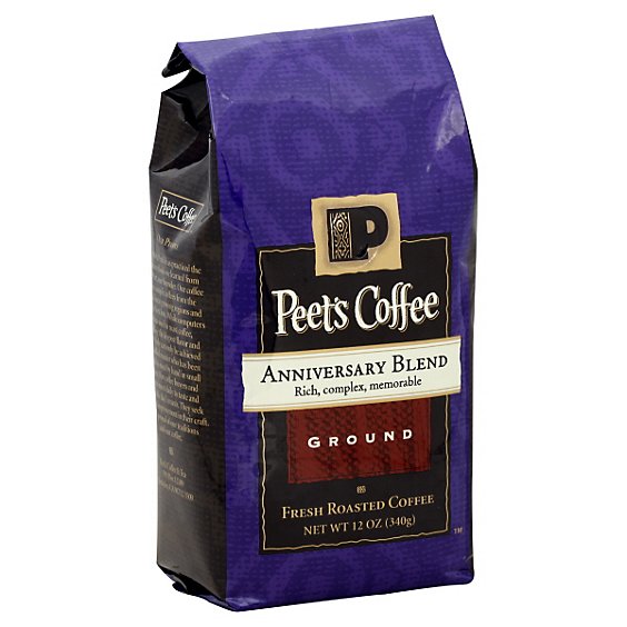 Peet's Coffee Anniversary Blnd - 12 OZ