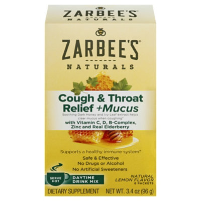 Zarbees Adult Day Time Cough Relief - 6 CT - Image 3