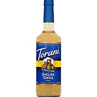 Torani Sugar Free English Toffee Syrup - 750 ML - Image 2