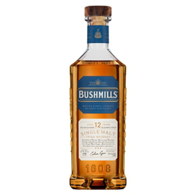 Bushmills 12 Year Whiskey 80 Proof - 750 Ml - Image 1